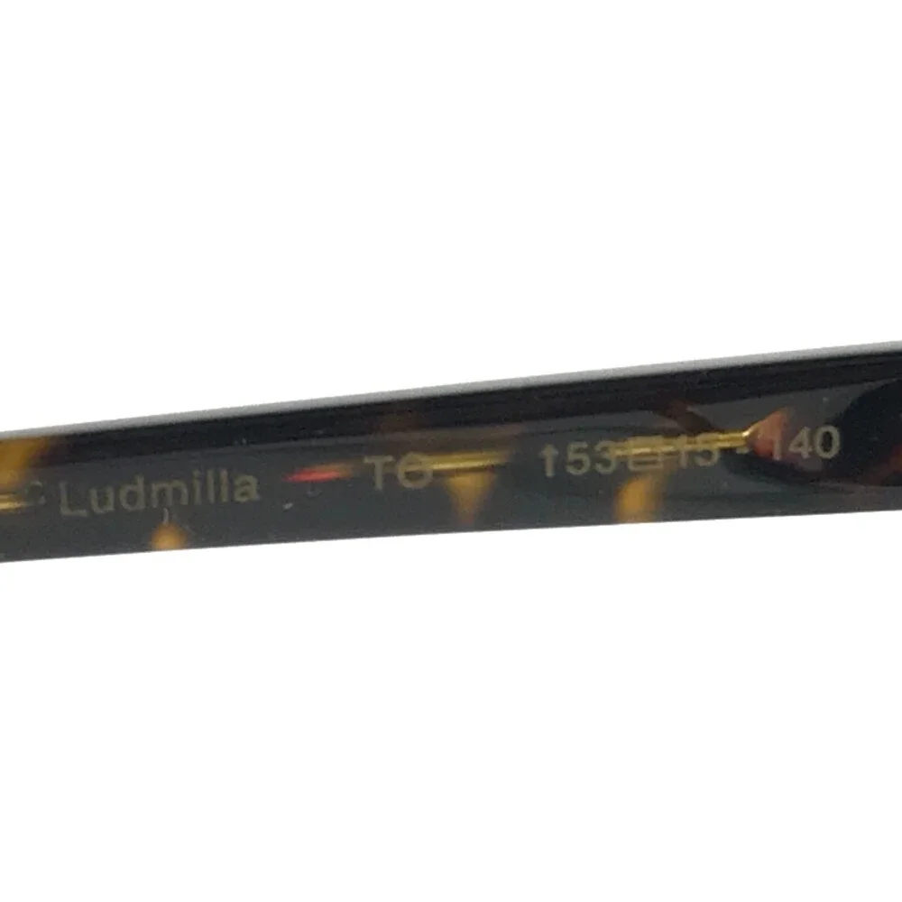 Zac Posen Eyeglasses Frames Ludmilla TO Brown Tortoise Gold Cat Eye 53-15-140